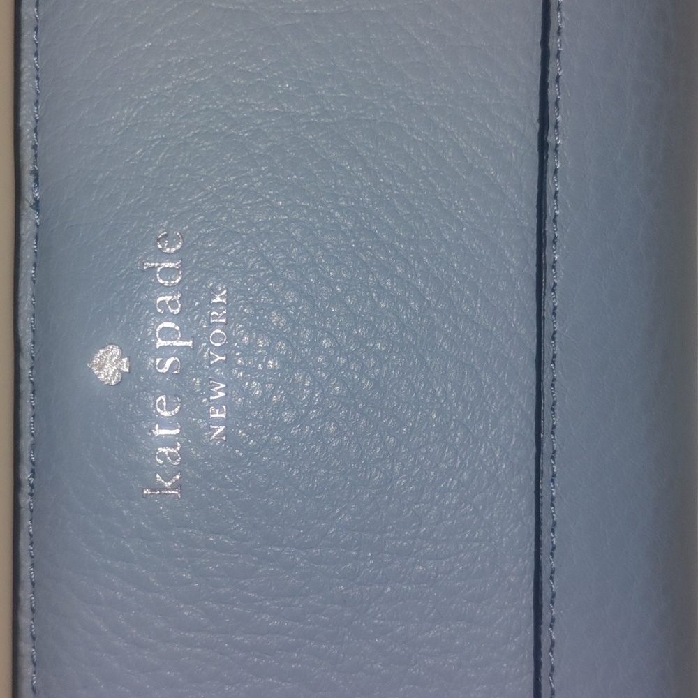 Kate Spade light blue wallet--NWT - Picture 2 of 5